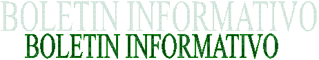 BOLETIN INFORMATIVO